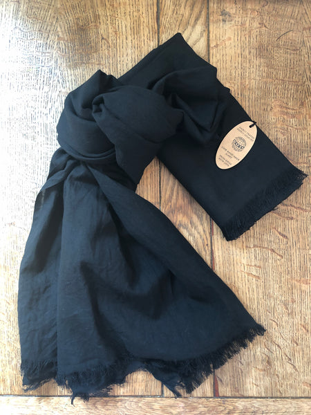 Fairtrade organic cotton shawls (various shades)